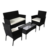 Levede 4PCS Outdoor Furniture Setting-1910112910001180673