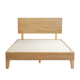 Levede Double Rubberwood Bed Frame-1910113212704100353