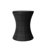 Levede Cooler Ice Bucket Table Bar Outdoor Black-1919892869053812737