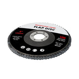 Traderight Flap Discs 125mm 5" Zirconia 1x20mX3 60SQM-1910113106474962945