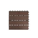 Marlow x10 Floor Tiles Plastic Decking Coffee-1910112530420862977