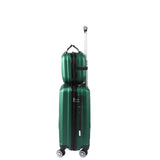 Slimbridge 2pcs 20"Travel Luggage Set Green-1910112832201035777