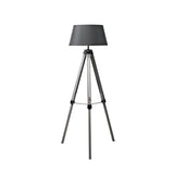 EMITTO Tripod Wooden Floor Lamp Shaded Grey-1910112866611105793