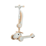 BoPeep Foldable Kids Scooter Flip-able Seat Beige-1910112181807091713