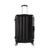 Slimbridge 24" Travel Luggage Lightweight Black 24 inch-1910112827398557697