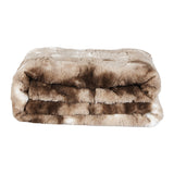 Dreamz Luxury Tie-dyed Blanket Brown 127cm x 152cm-1937319780742729729