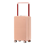 Slimbridge 26" Luggage Wide Handle Hard Case Pink-1937319799386411009