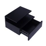 Levede 2x Bedside Tables Side Table Black-1910113068805918721
