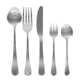 Cutlery Set Stainless Steel Knife Fork Silver-1910113167976042497
