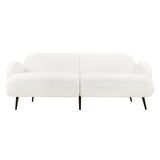 Levede Cloud Sofa 3 Seater Sherpa Fleece White-1937319787009019905