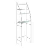 Dutxa 3 Tier Over Toilet Storage Shelf White-1910113127647809537