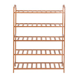 Levede 2x Bamboo Shoe Rack Shoes Organizer-1919892878436470785