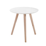 Levede Side Table Coffee Bedside End White-1910113282342129665