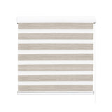Marlow Blackout Zebra Roller Blind Curtains 210x210 Beige-1910113278542090241