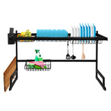 TOQUE Dish Drying Rack Over Sink Steel 85 CM-1910112820444401665