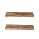 Levede 2 Pcs Floating Shelves Wall Mounted Medium-1910113231796572161
