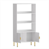Levede Display Shelf 3 Tier Bookshelf-1937319795045306369