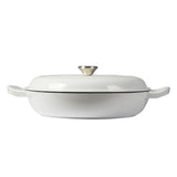 TOQUE 3.5L Enamel Dutch Oven Pan in White Colour-1910112821203570689