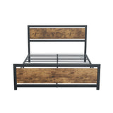 Levede Metal Bed Frame Mattress Base Queen-1910113211580026881