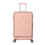 Slimbridge 20" Luggage Trolley Travel Hard Pink-1937319797872267265