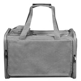 Pawz 3 in 1 Pet Soft Crate Dog Cat Carrier M Size Grey-1937319816847298561
