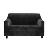 Marlow Sofa Covers 2 Seater High Stretch Black-1927582207908646913