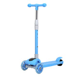 Bopeep Foldable Kids Scooter LED Music Blue-1937319778549108737