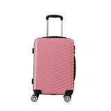 Slimbridge 20" Carry On Travel Luggage Rose 20 inch-1910112831282483201