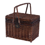 4 Person Picnic Basket Set Outdoor Baskets-1910113179455852545