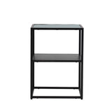 Levede Side Table Open Design Steel-1919892934111662081
