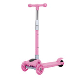 Bopeep Foldable Kids Scooter LED Music Pink-1937319778922401793