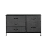 Levede Storage Cabinet Tower Chest Dark Grey-1917016728550903809
