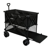 Lambu Folding Wagon Cart Double Shelves-1937319807724687361