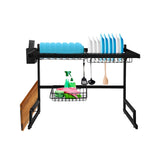 TOQUE Dish Drying Rack Over Sink Steel 65 CM-1910112820297601025