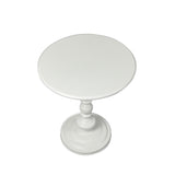 Levede Side Table Bedside Table Vintage White-1910113293821939713