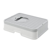 PaWz Foldable Cat Litter Box Tray Enclosed Grey-1910112469918027777
