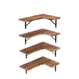 Levede Floating Shelf DIY Corner Hanging-1910113231490387969