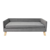PaWz Pet Sofa Bed Dog Warm Soft Lounge Grey-1910112468617793537