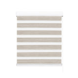 Marlow Blackout Zebra Roller Blind Curtains 150x210 Beige-1910113277900361729