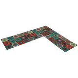 Marlow 2x Kitchen Mat Floor Rugs Area 45x150cm-1910113064880050177