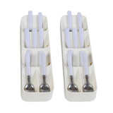 2x Cutlery Organiser Drying Tray Kitchen-1910112823896313857