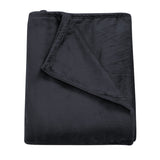 DreamZ 320GSM 220x240cm Ultra Soft Mink Dark Grey Queen-1919892913475686401