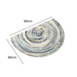 Marlow Door Mat Half Moon Semi-Circle Rug 60x90-1919892883113119746