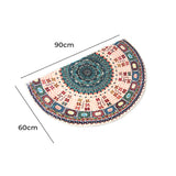 Marlow Door Mat Half Moon Semi-Circle Rug 60x90-1919892882941153282
