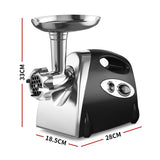 800W Electric Meat Grinder Mincer Sausage Black-1820268727090941954