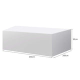 Marlow Outdoor Furniture Cover Waterproof Silver 15cm-1927582206033793026