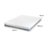 Dreamz Single Mattress Gel Memory Foam-1919892866667253762