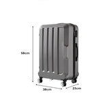Slimbridge 20" Travel Luggage Lightweight Dark Grey 20 inch-1910112826941378562