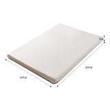 DreamZ 7cm Memory Foam Bed Mattress King Single-1910113030646140930