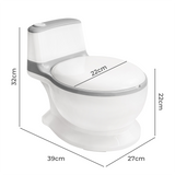 BoPeep Kids Potty Trainer Seat Safety Grey-1919892904835420162
